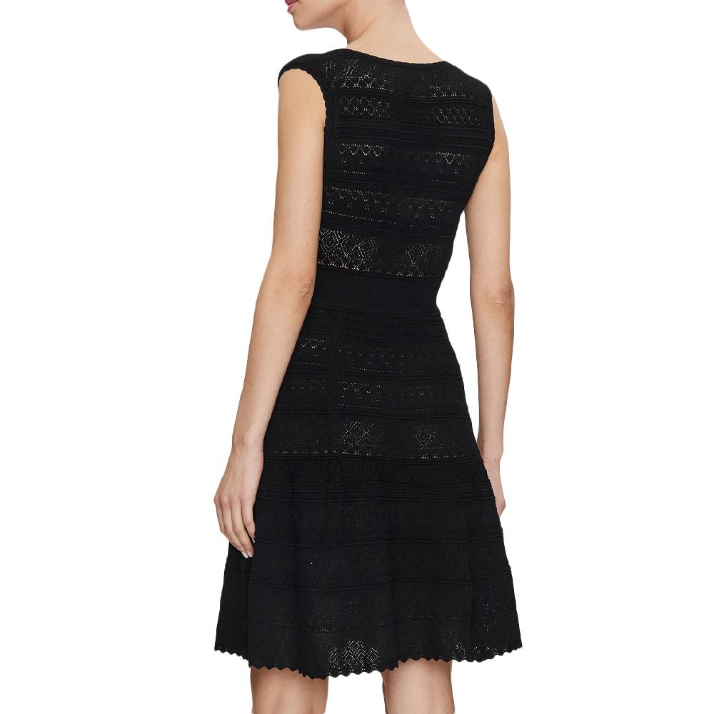 Robe Noir Femme Morgan Tricot 241RMNAIA vue 2