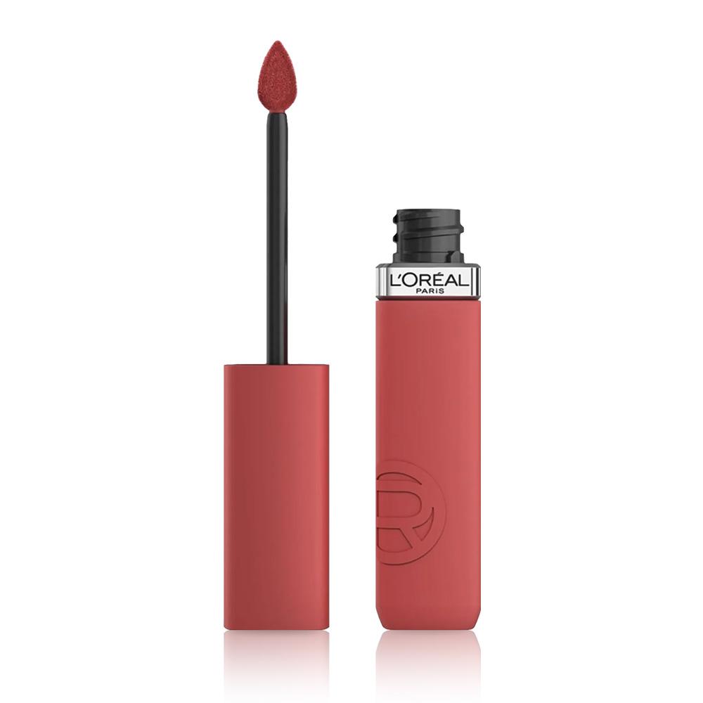 Resistance Rouge à Lèvres Liquide Mat Infaillible Lip Matte L'Oréal Paris 645 Crush Alert pas cher
