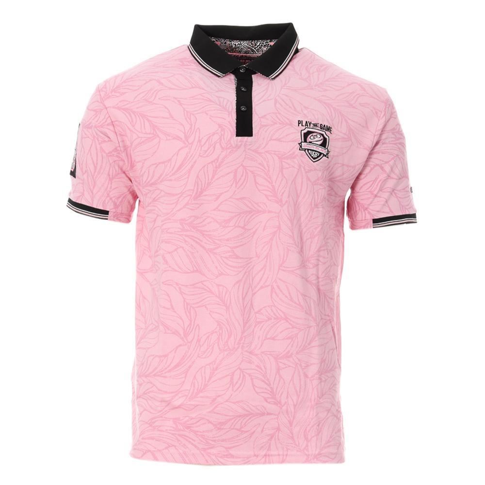 Polo Rose Homme Rugby KUMARA pas cher