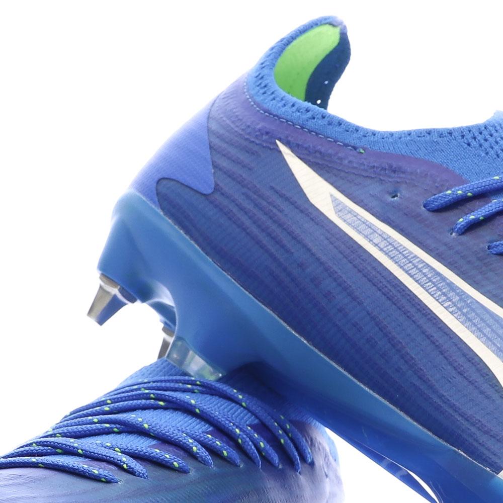 Chaussures de Foot Bleues Homme Puma Ultra Ultimate MxSG vue 7