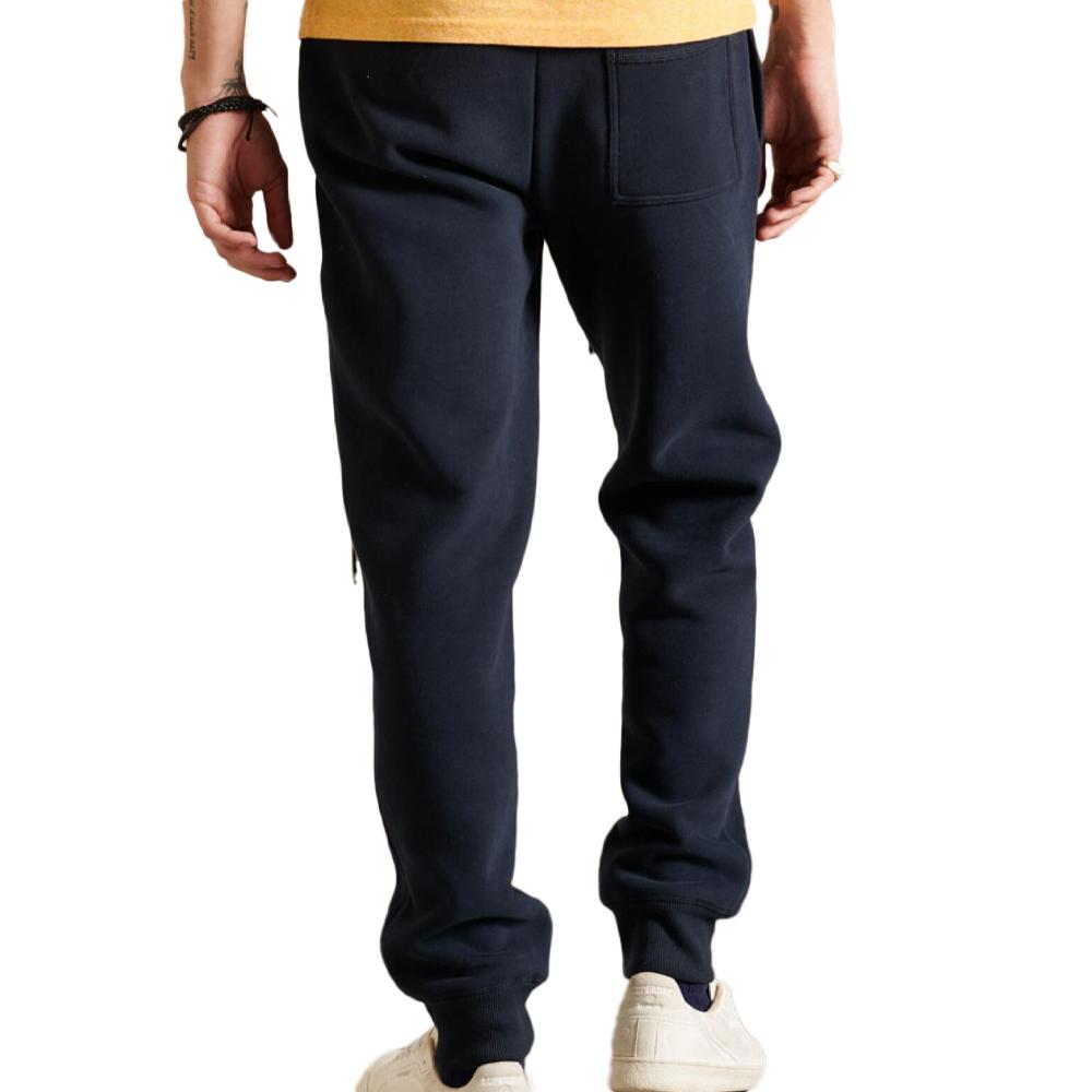 Jogging Marine Homme Superdry Vintage Logo vue 2