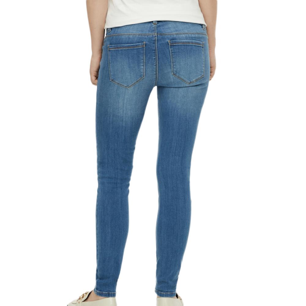 Jean Skinny Bleu Femme Pieces Maternity Della vue 2