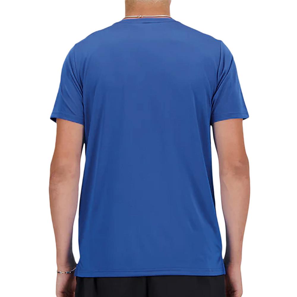 T-shirt Bleu Roi Homme New Balance Sport Essentials vue 2