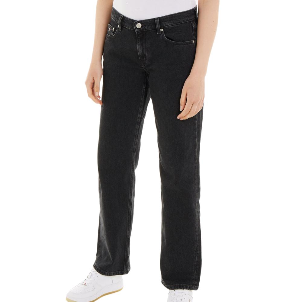 Jean Straight Gris Femme Tommy Hilfiger Sophie pas cher