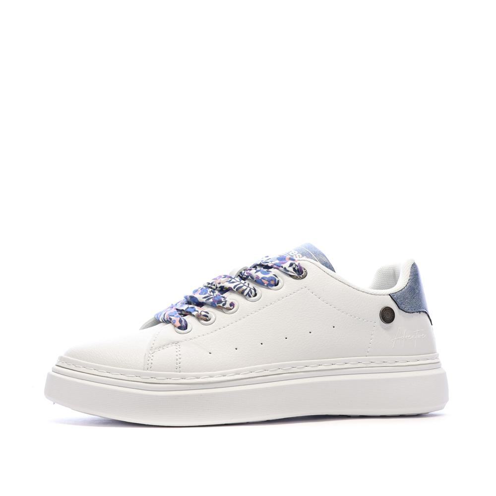 Zapatillas blancas/azules para mujer Refresh 175227 Coral barato
