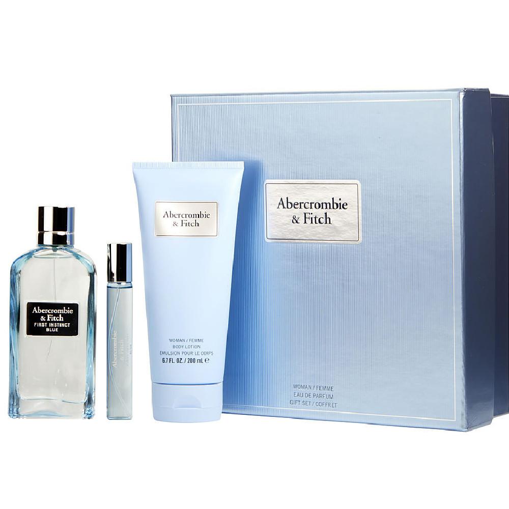 Coffret Eau de parfum Femme First Instinct Blue Femme Abercrombie & Fitch pas cher