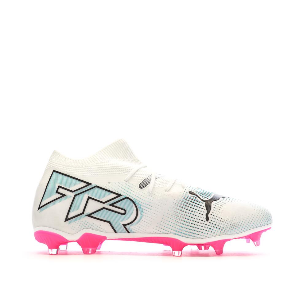 Chaussures de Football Blanc/Bleu Homme Puma Future 7 Match Fg/ag vue 2