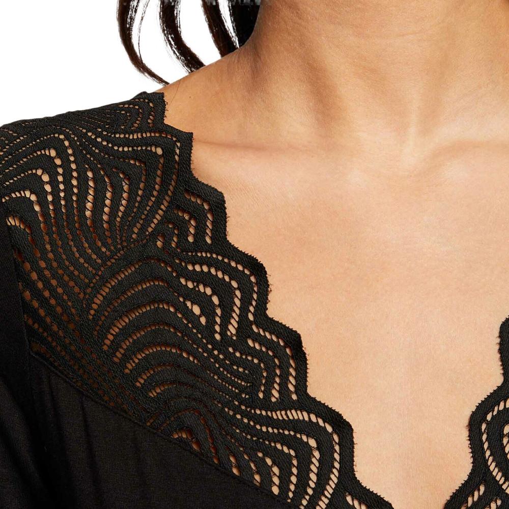 T-shirt Noir Femme Morgan Talon vue 3
