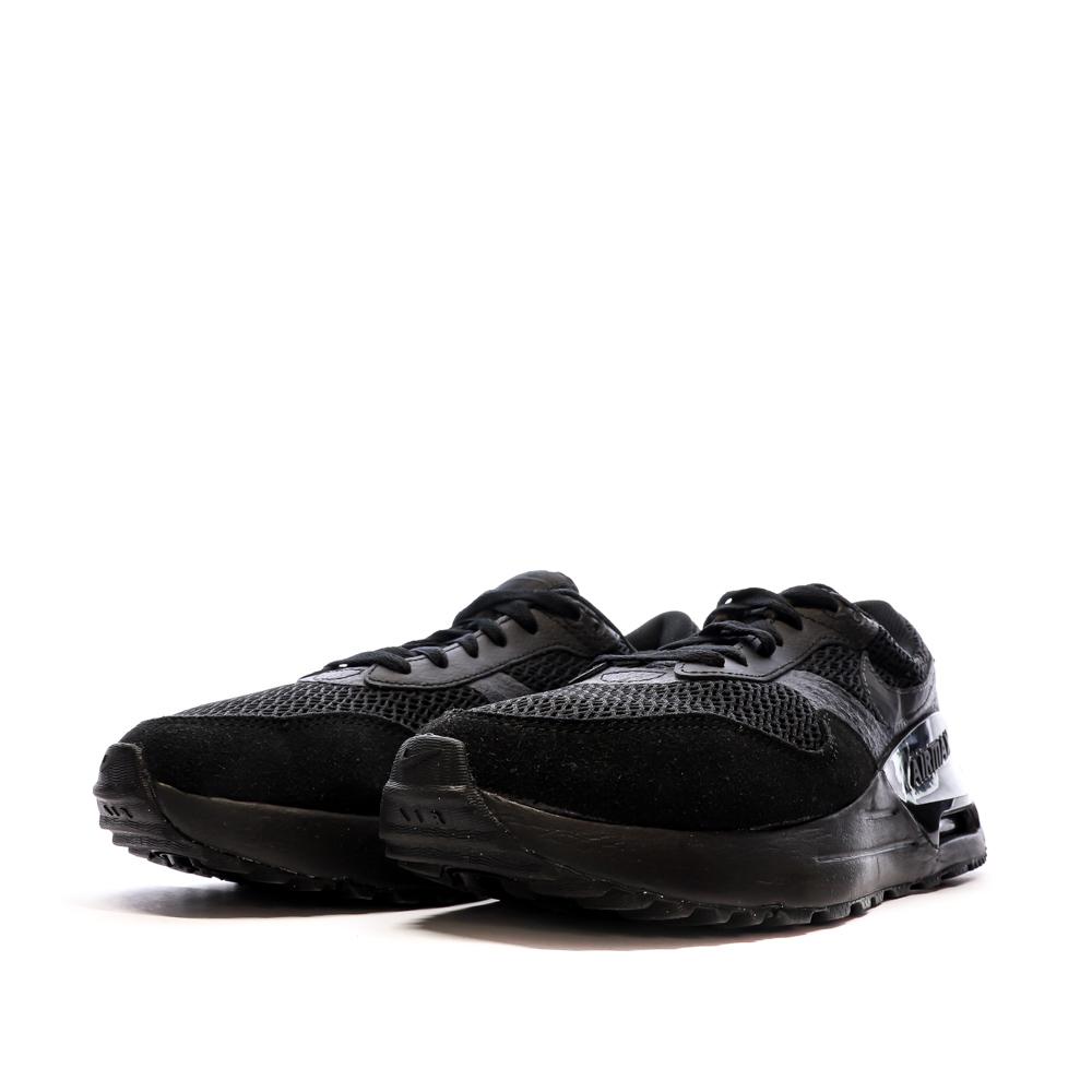 Baskets Noires Homme Nike Air Max Systm vue 6