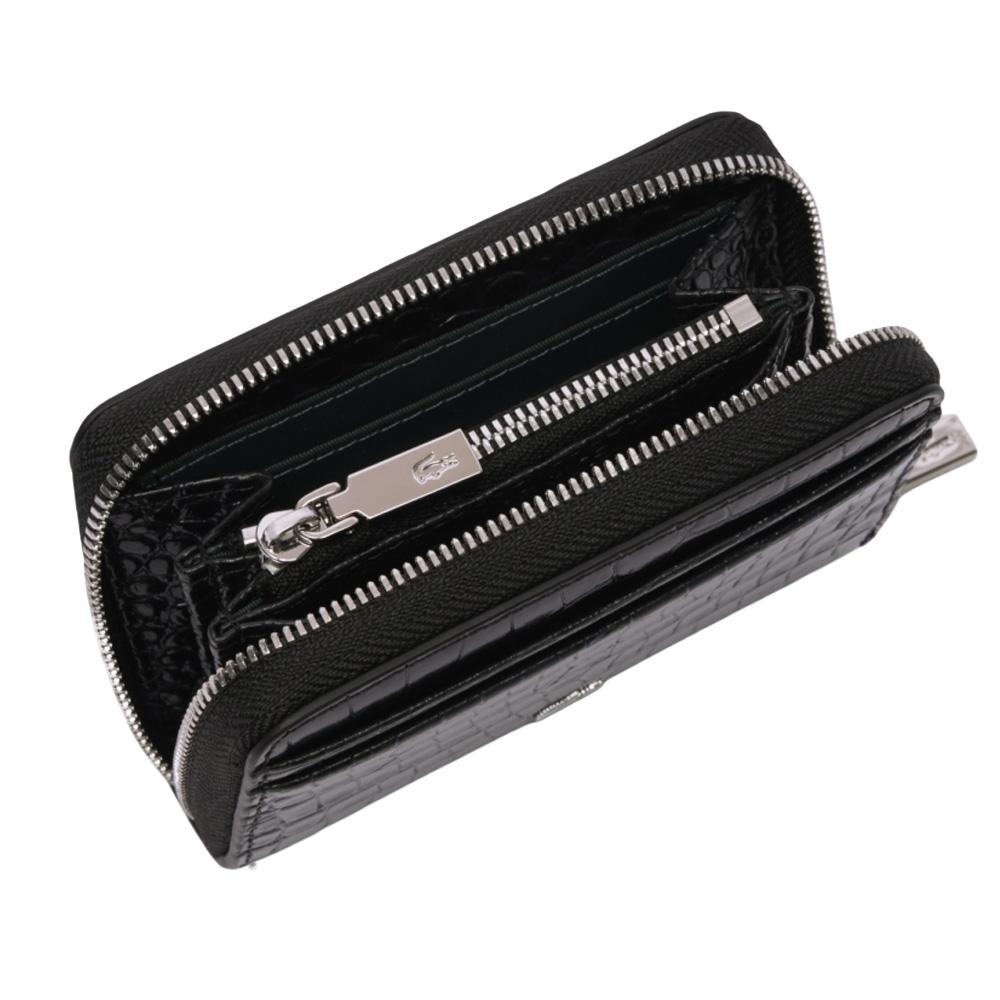 Portefeuille Noir Femme Lacoste sinople vue 3