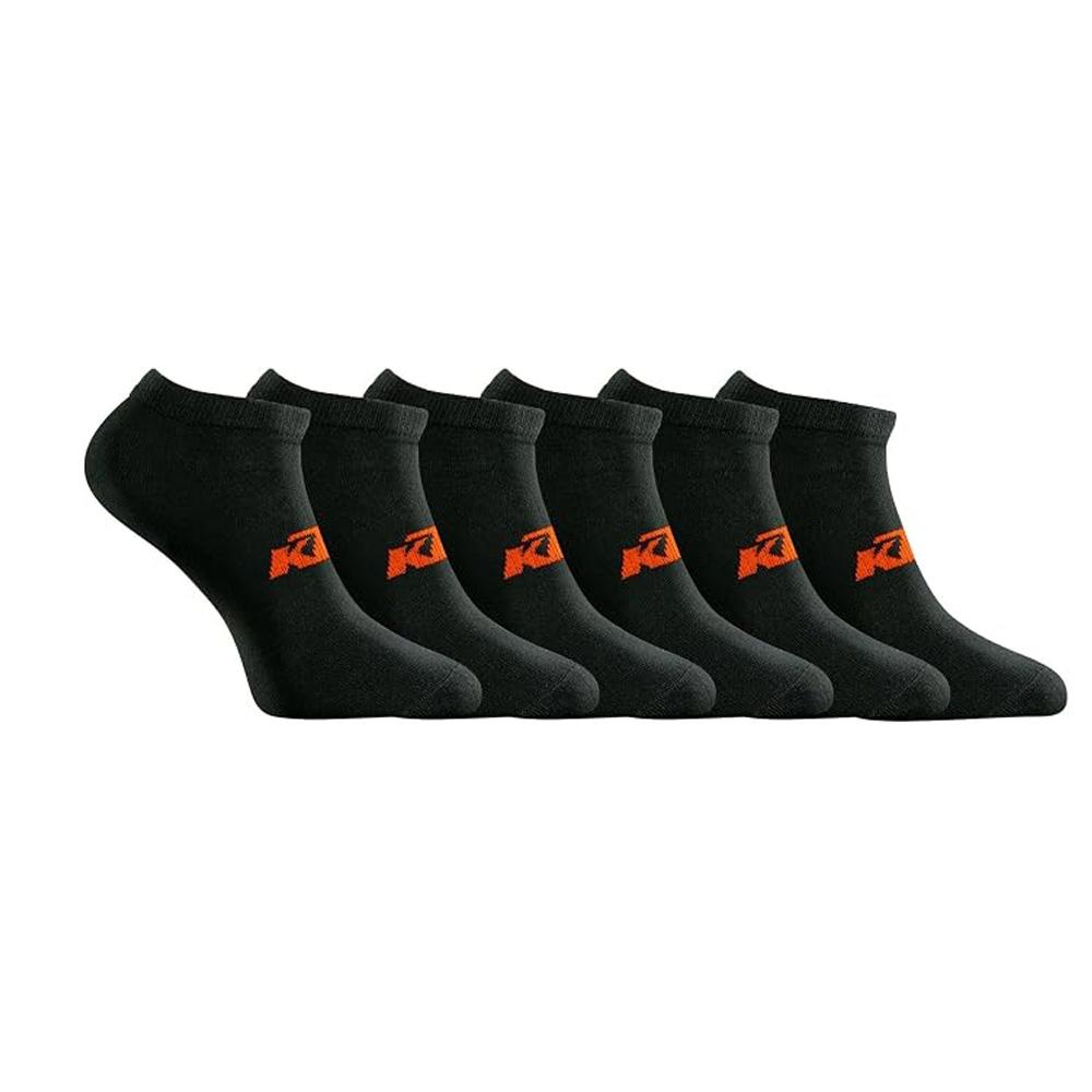 X3 Paires de Chaussettes Noir/Orange Homme KTM 1CHLCX3NR pas cher
