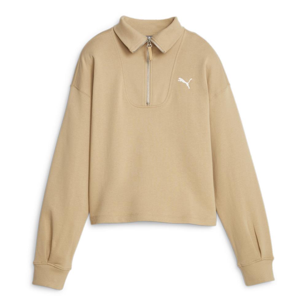 Sweat Beige Femme Puma 676005 pas cher