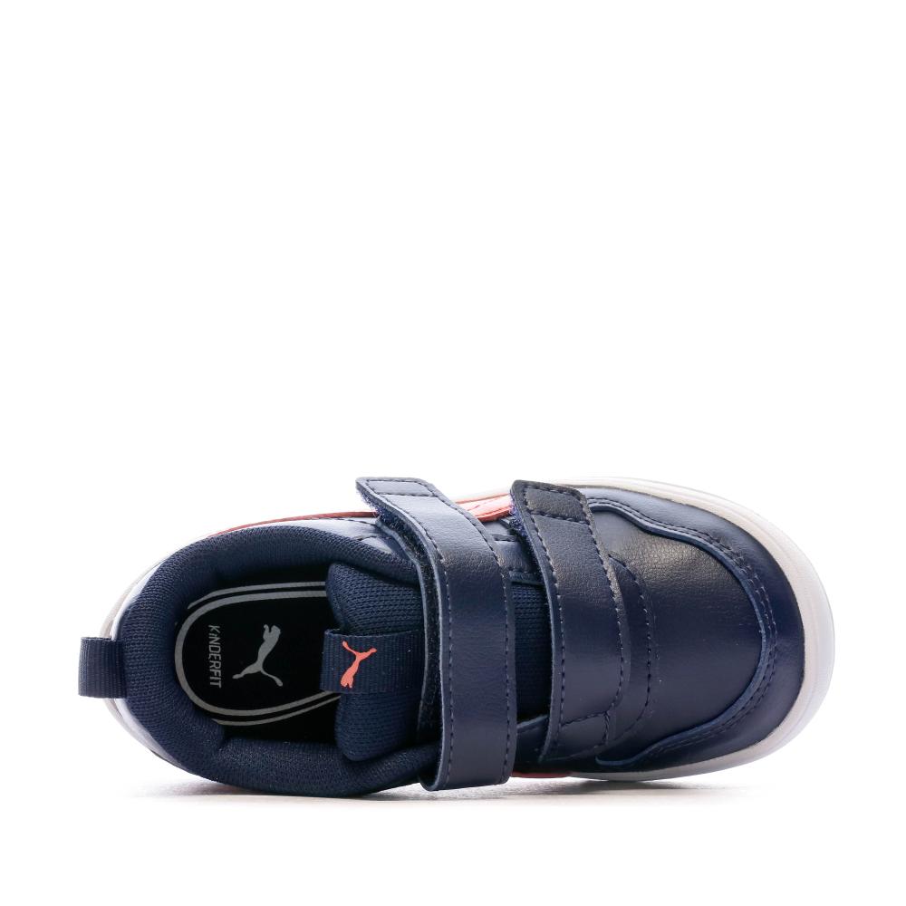 Baskets Marine Garçon Bébé Puma Multiflex vue 4