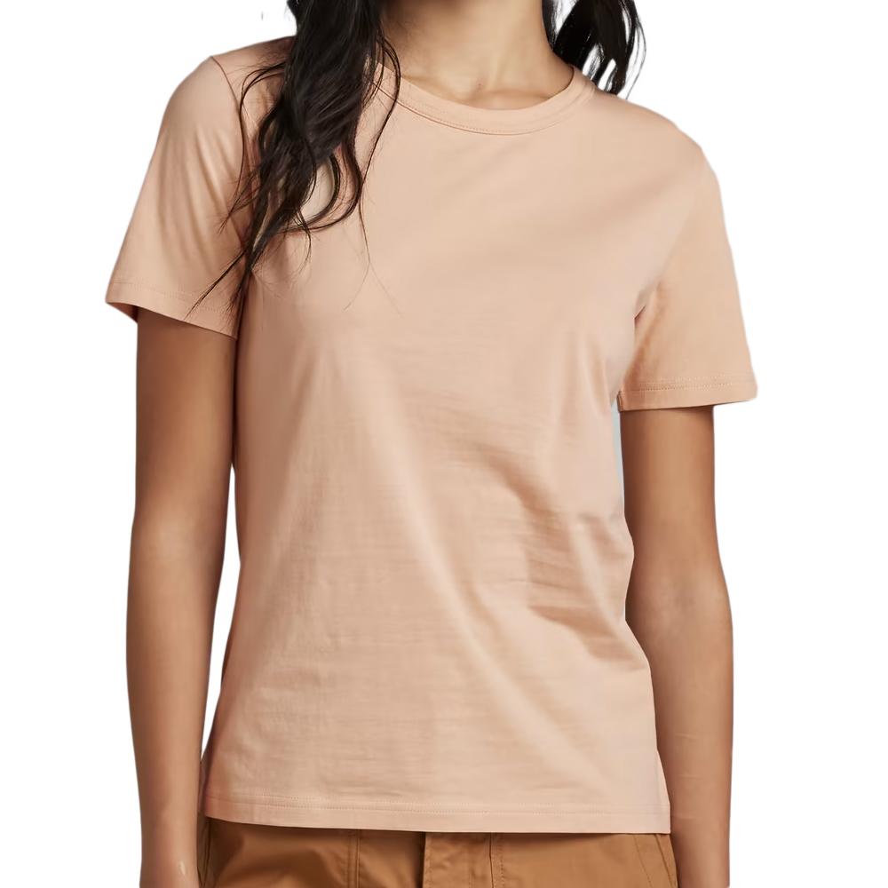 T-shirt Rose Poudré Femme G-Star Raw Nysid pas cher