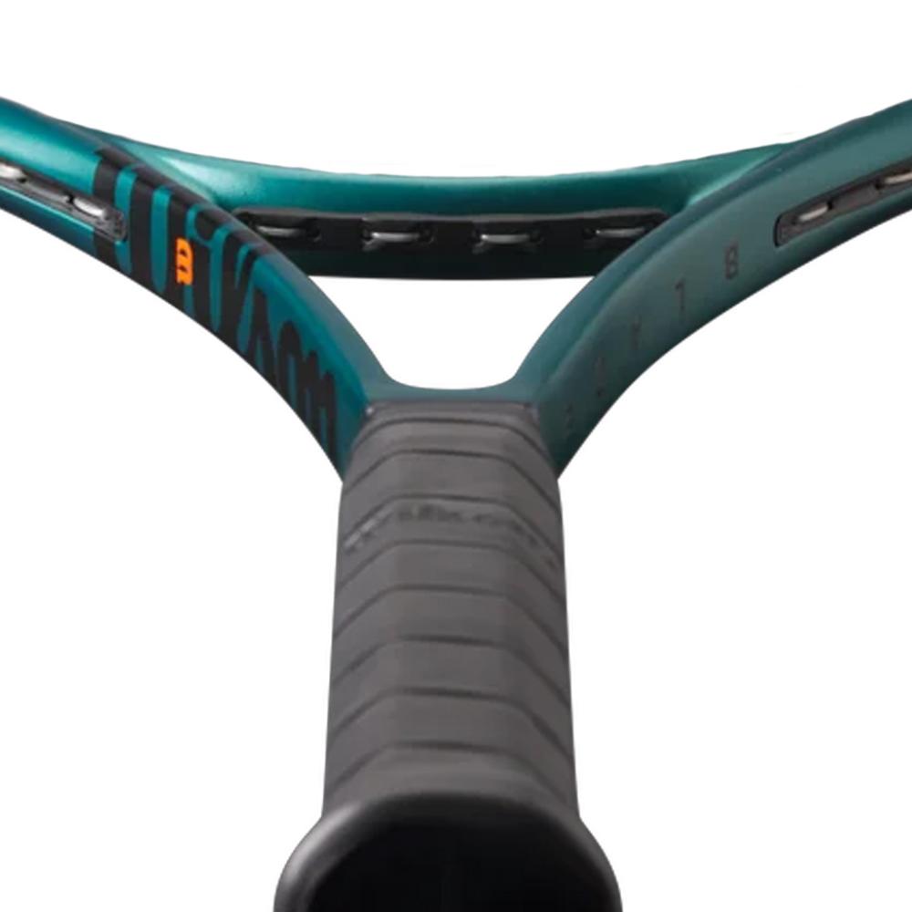 Raquette de Tennis Verte Wilson Blade 100ul V9 Frm Non Cordée vue 2