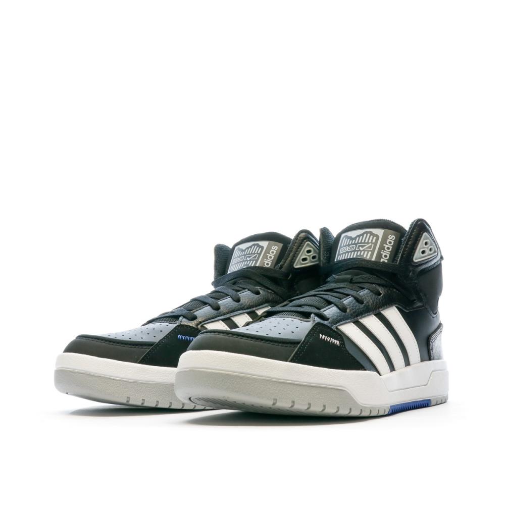 Baskets Noir Homme Adidas 100 Mid vue 6