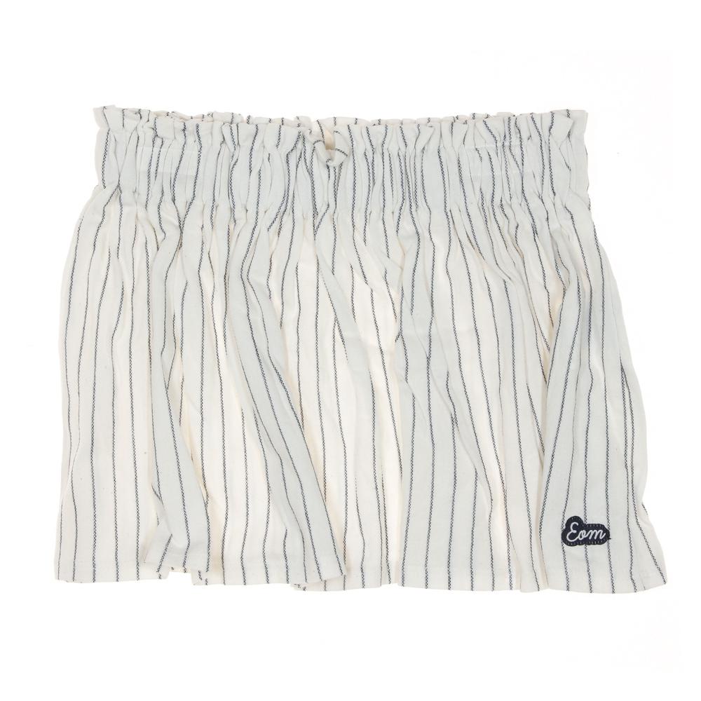 Jupe Beige à Rayures Fille EOM Relome pas cher