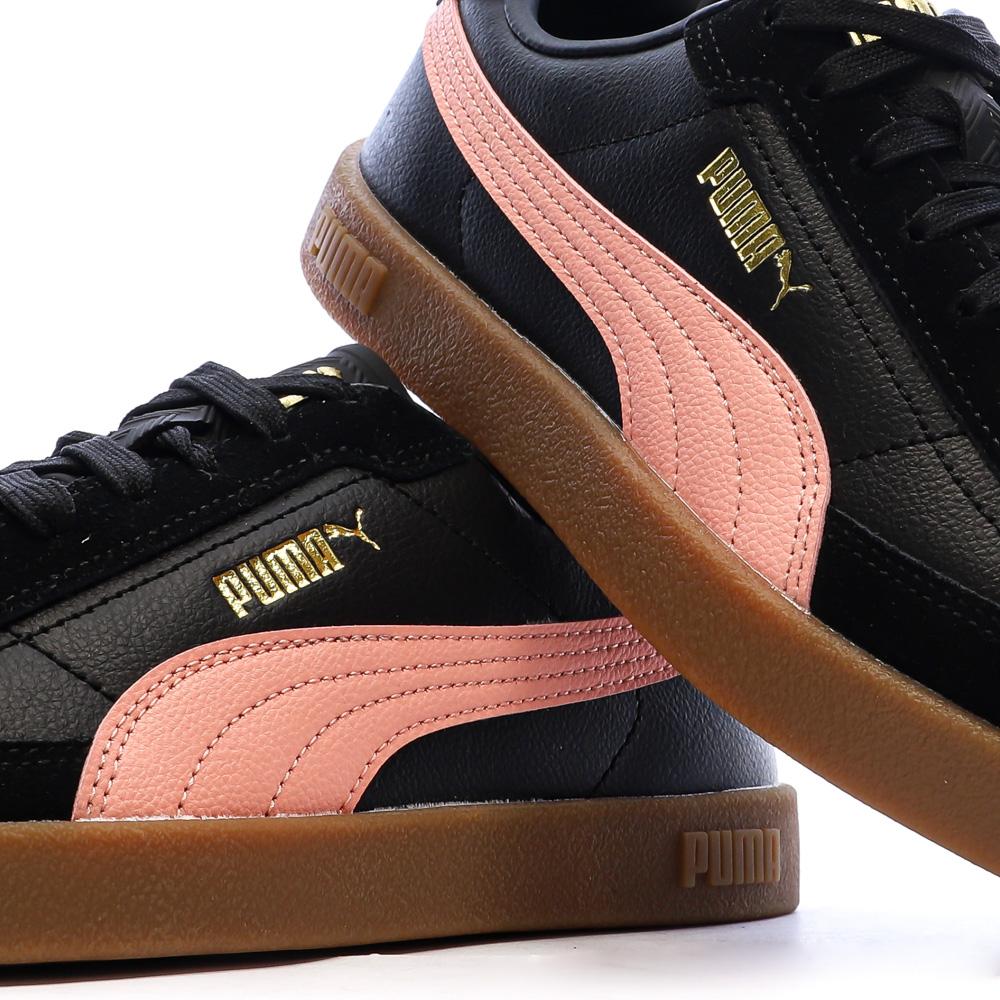 Baskets Noires/Roses Femme Puma Club Ii Era vue 7