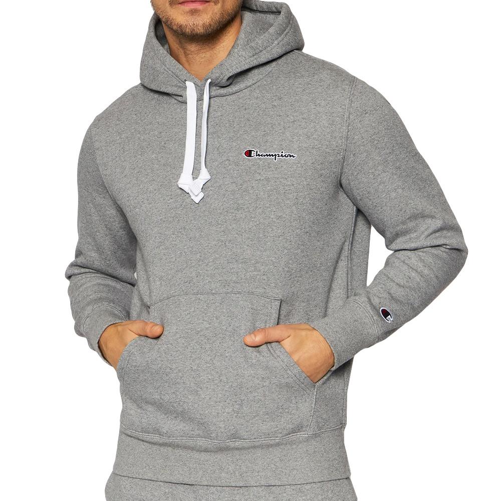 Sweat à capuche Gris Homme Champion 216475 pas cher