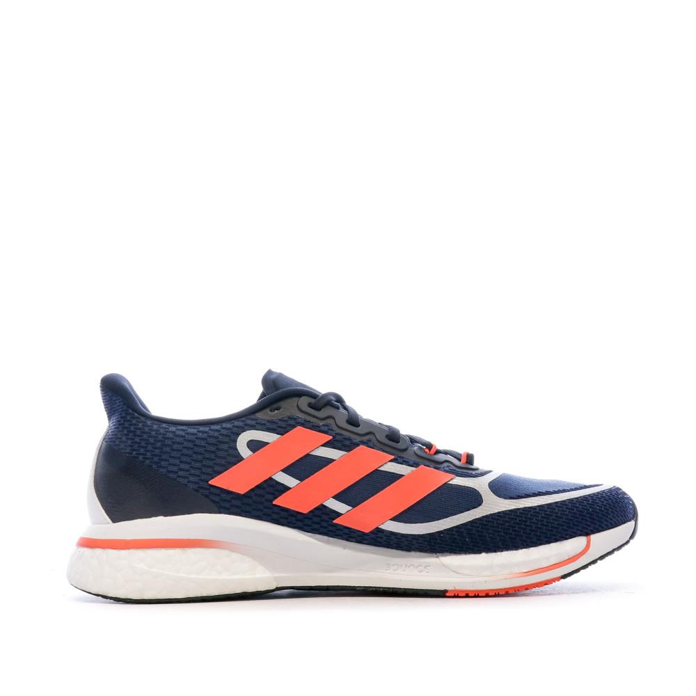 Chaussures de Running Marine Homme Adidas Supernova vue 2