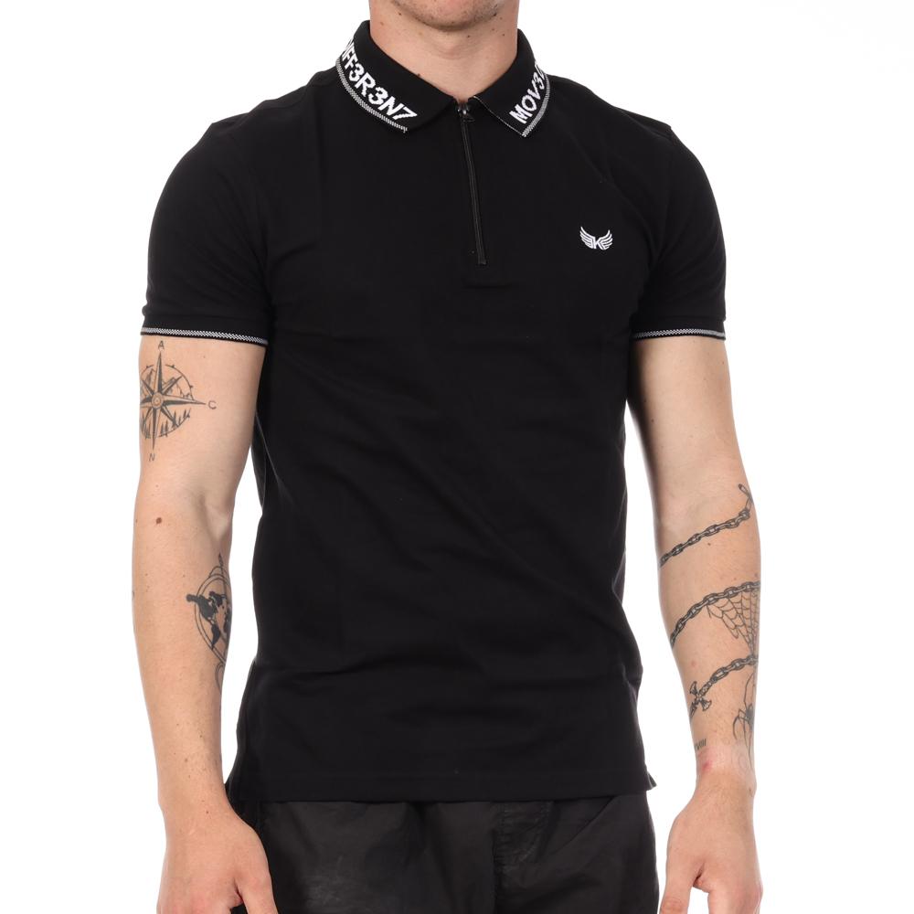 Polo Noir Homme Kaporal RUFO pas cher