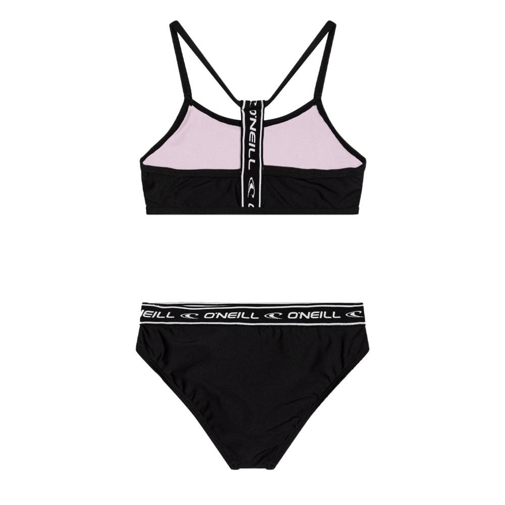 Maillot de bain 2 pieces Noir Fille O'Neill Sportclub Bikini vue 2