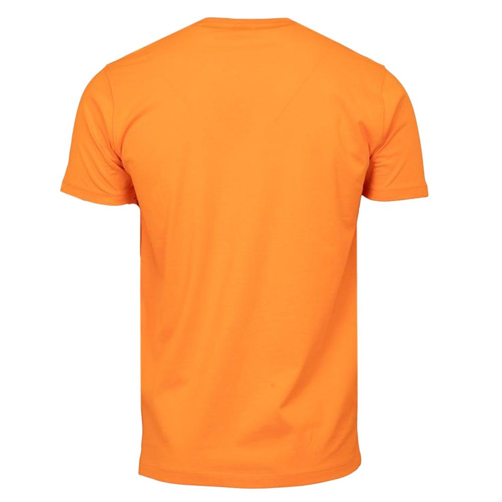 T-Shirt Orange Homme US Polo ASSN Nick vue 2