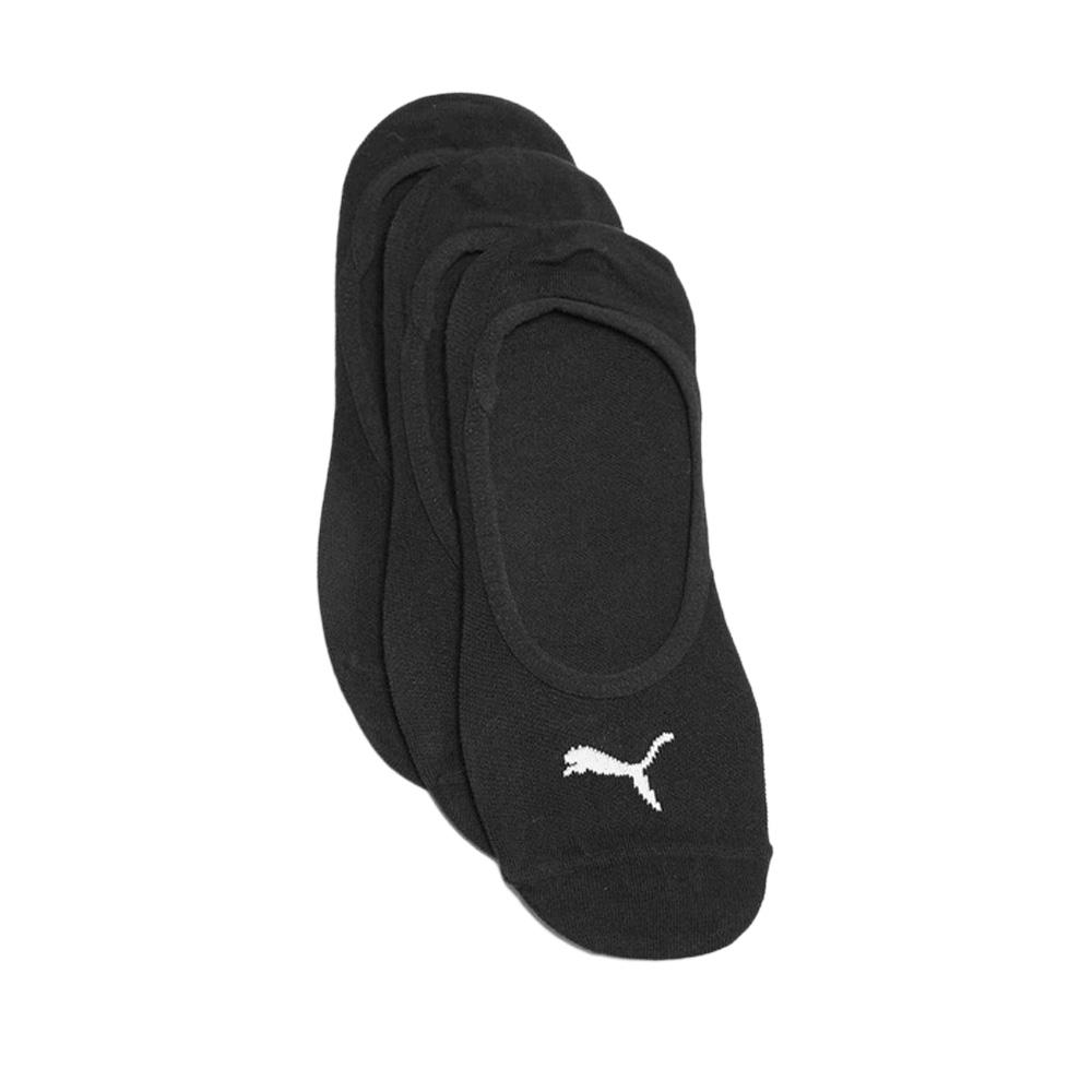 x3 Paires de Chaussettes Noires Mixte Puma Footie vue 2