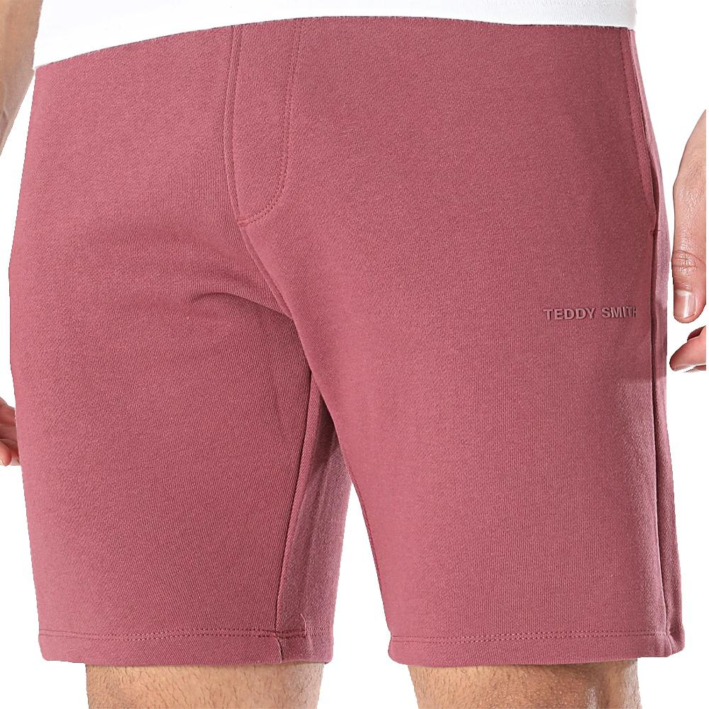 Short Bordeaux Fuchsia Homme Teddy Smith Narky pas cher
