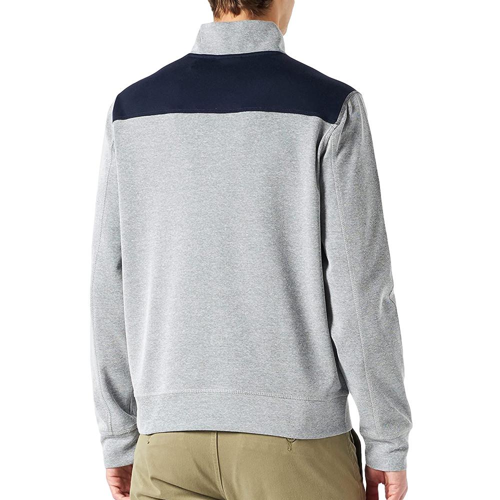 Sweat 1/4 zip Gris/Marine Homme Kaporal Volta vue 2