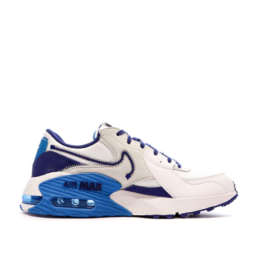 Baskets Blanc/Bleu Homme Nike Air Max Excee vue 2