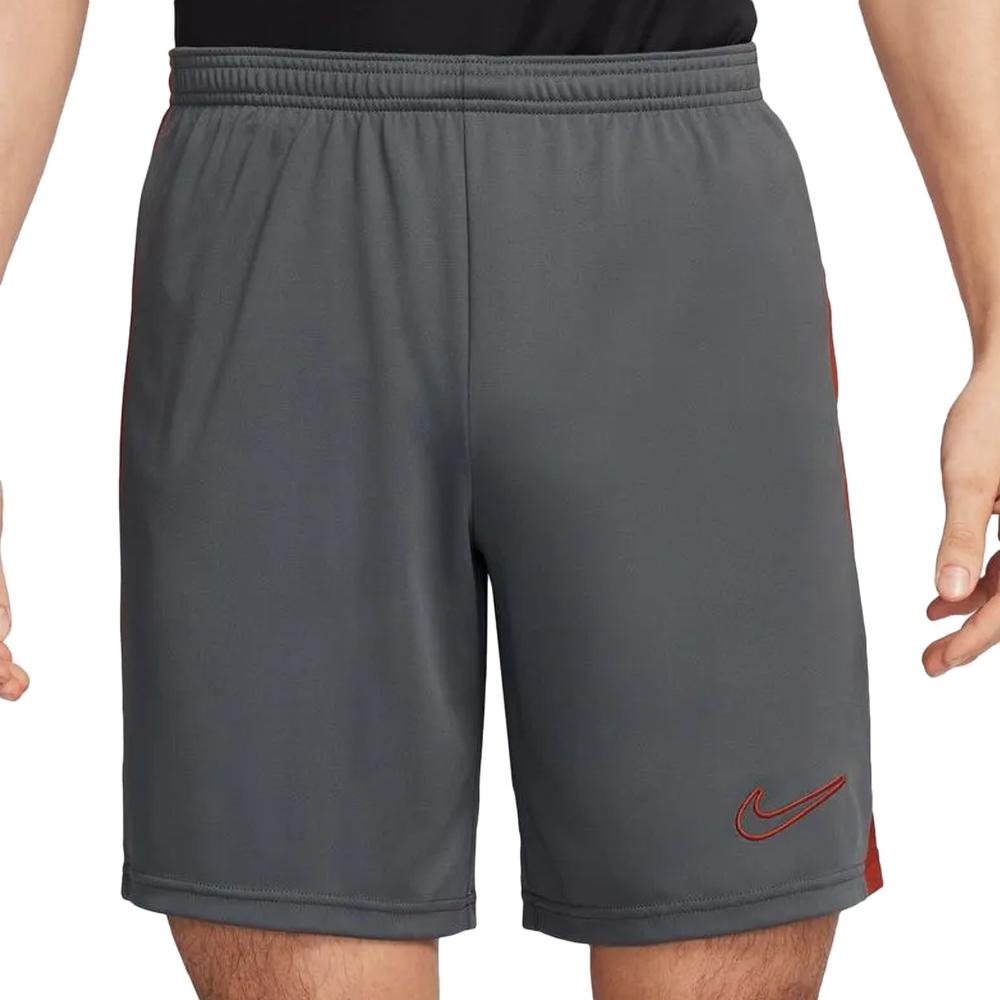 Short de Foot Gris/Bordeaux Homme Nike Acd23 pas cher