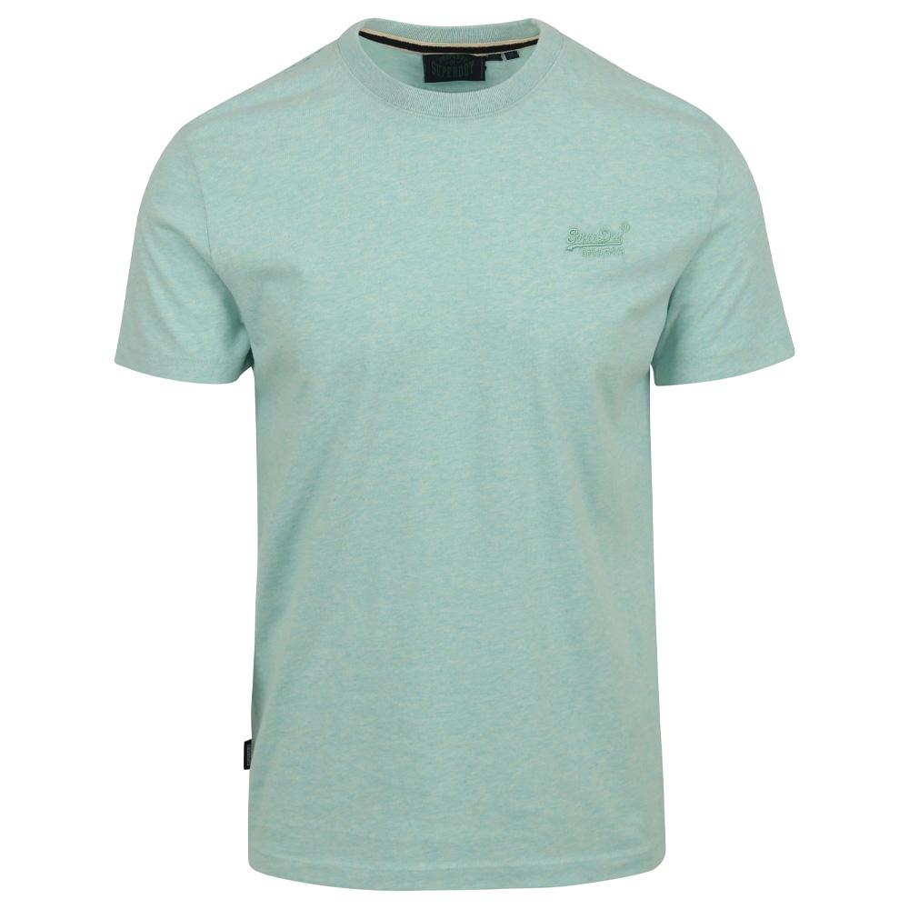 T-shirt Vert Homme Superdry Vintage LogoR6Ts vue 2