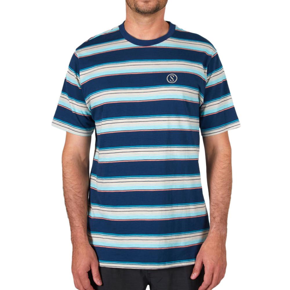 T-shirt Marine Homme Salty Crew Layday pas cher