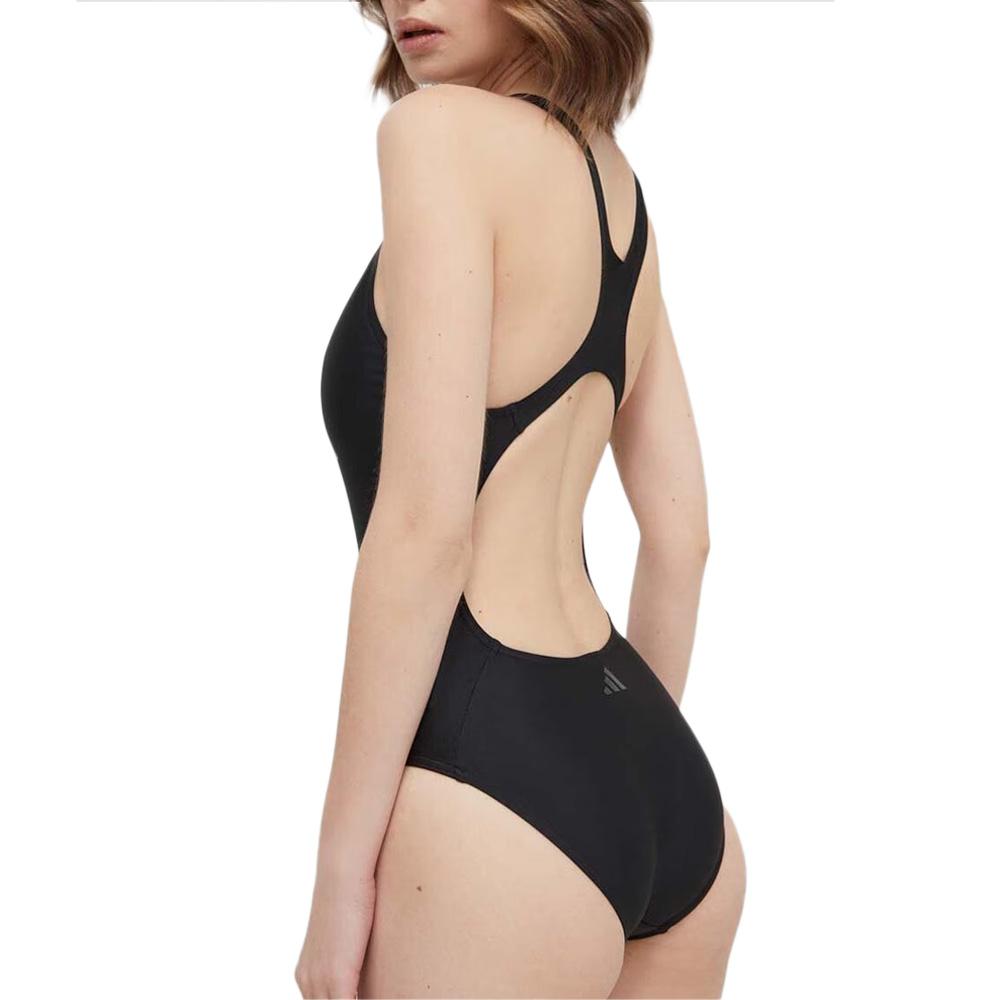 Maillot de bain 1 piece Noir Femme Adidas Big Bars Suit vue 2