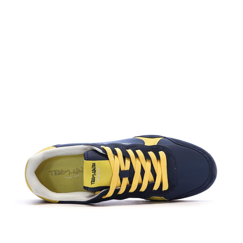 Baskets Marine/Jaune Femme Teddy Smith 120549 vue 4
