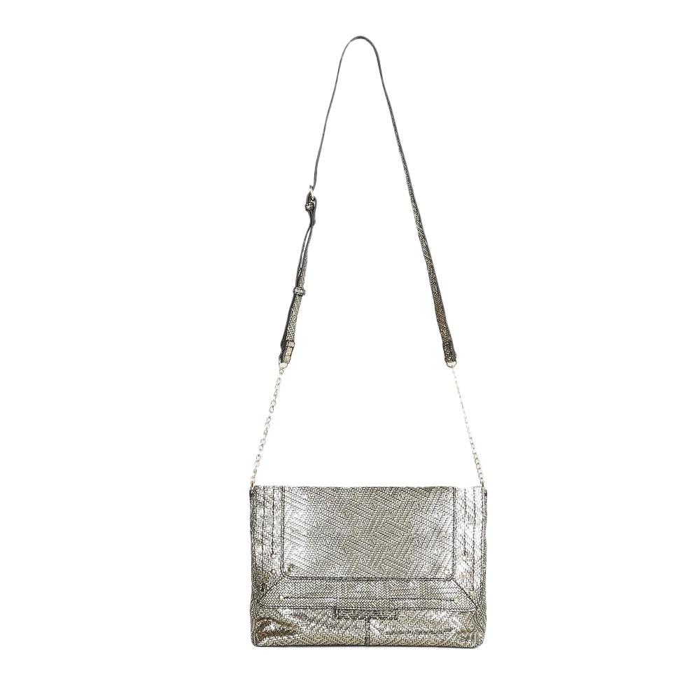 Sac à Bandoulière Doré Femme Pieces Pcfelizio pas cher