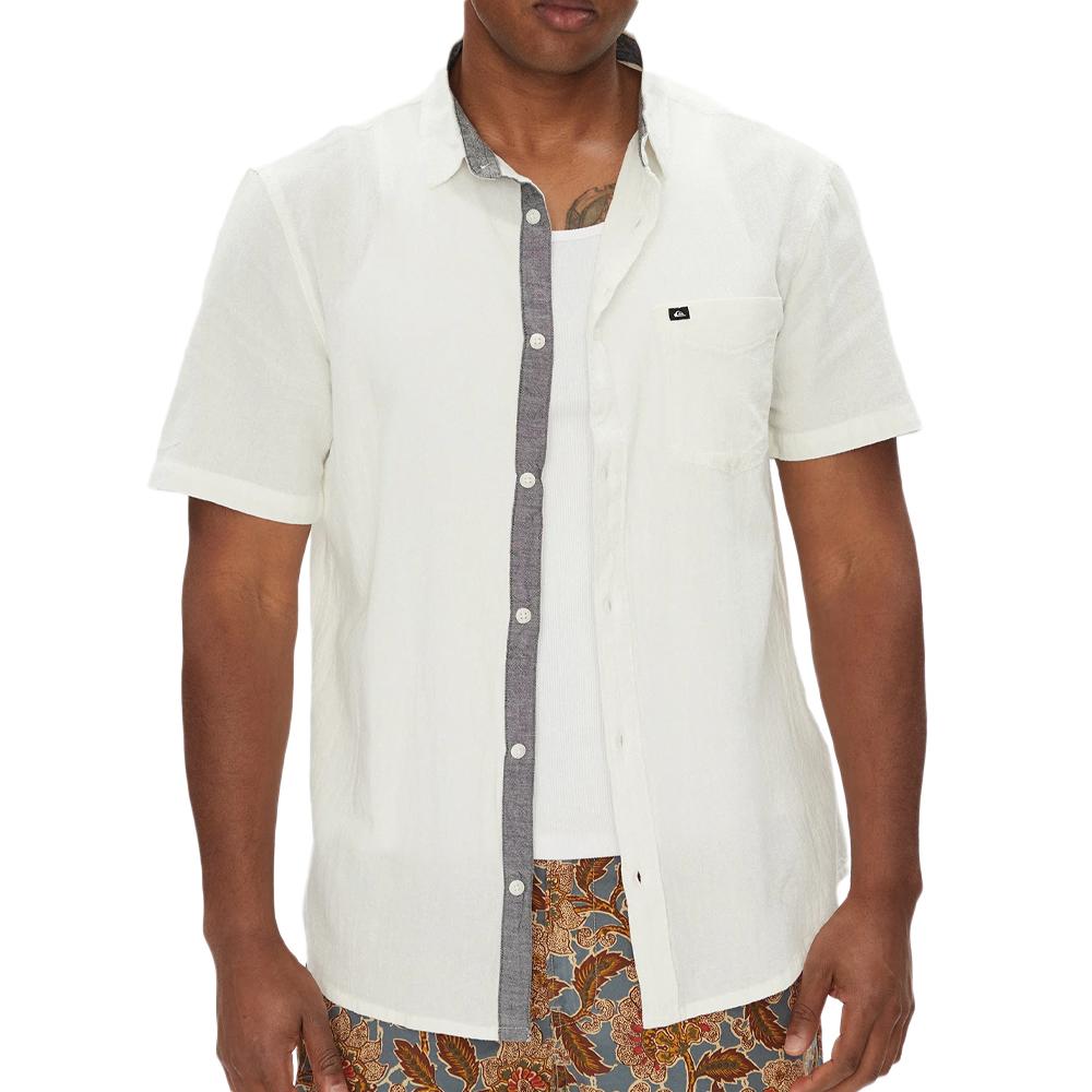 Chemise Blanche Homme Quiksilver Timebox pas cher