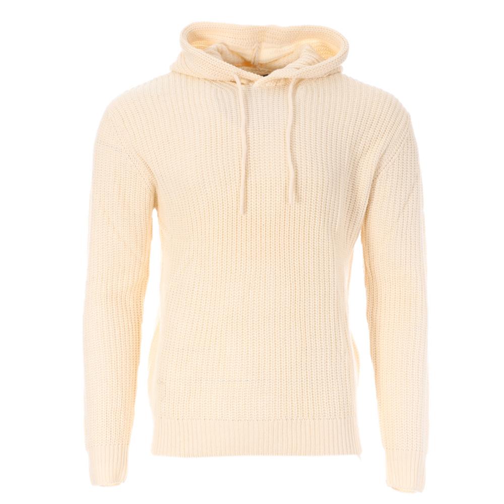 Pull Écru Homme Paname Brothers 1013 pas cher