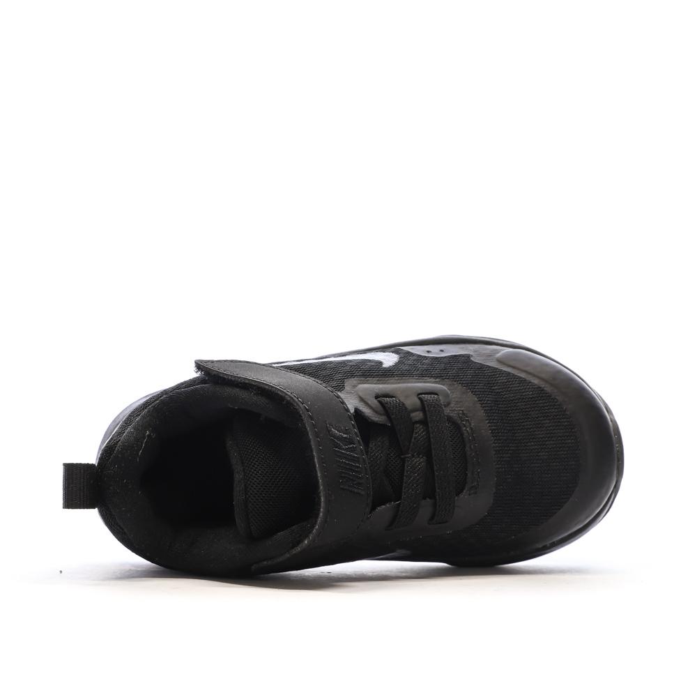 Baskets Noires Garçon Nike Wearallday vue 4