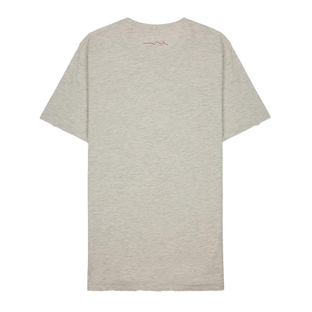 T-shirt Gris Chiné Homme Teddy Smith Total vue 2