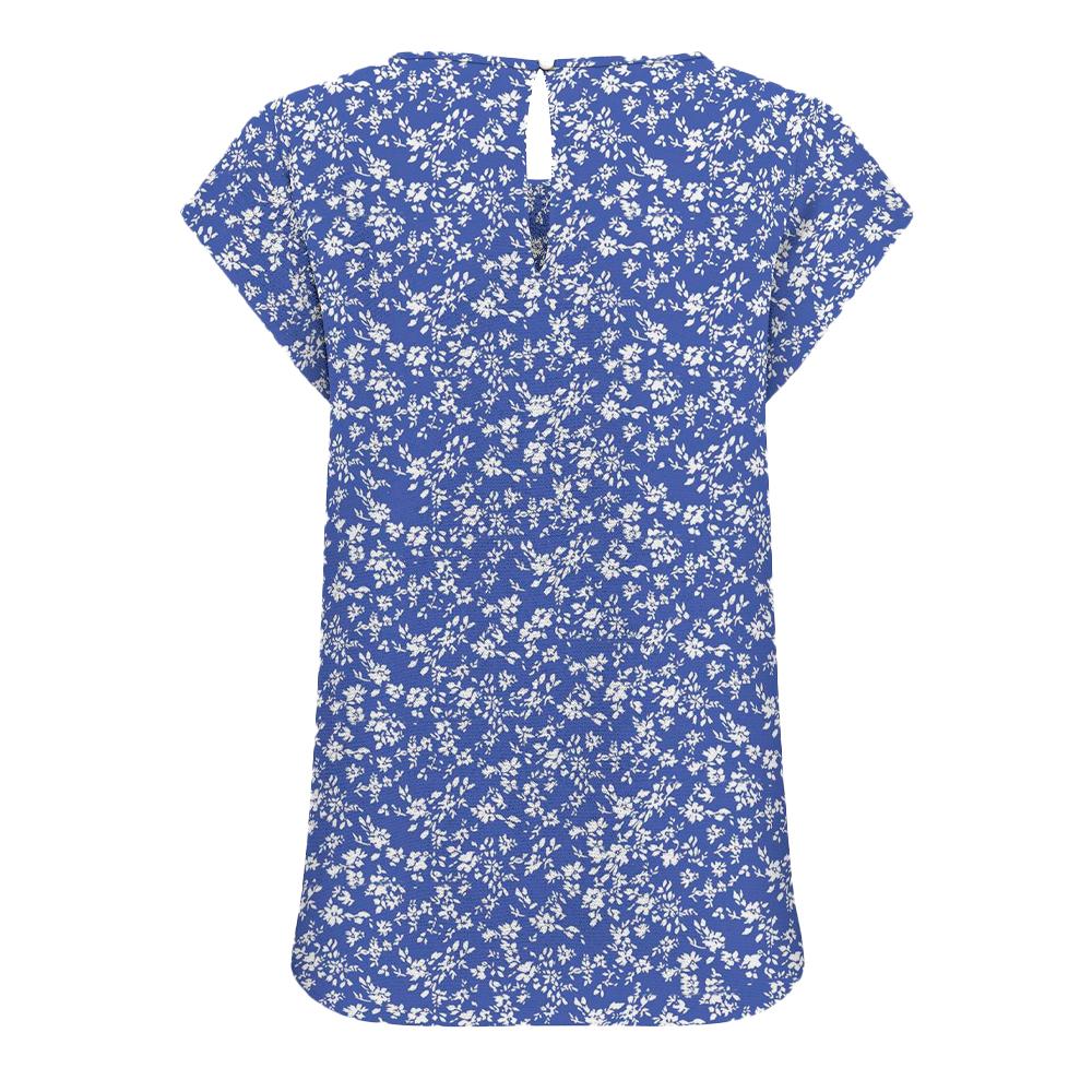 Top Bleu/Blanc à motifs Femme Only Nova vue 2