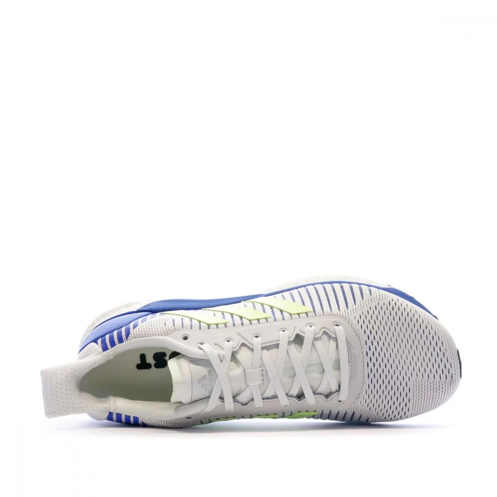 Chaussures de running gris clair homme Adidas Solar Glide ST 19 vue 4