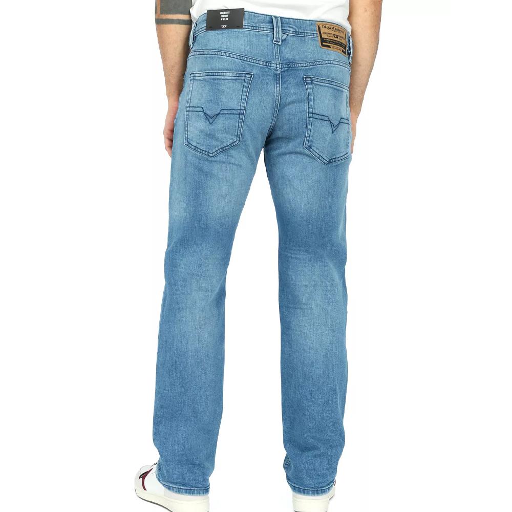 Jean Straight Bleu Homme Diesel Larkee vue 2