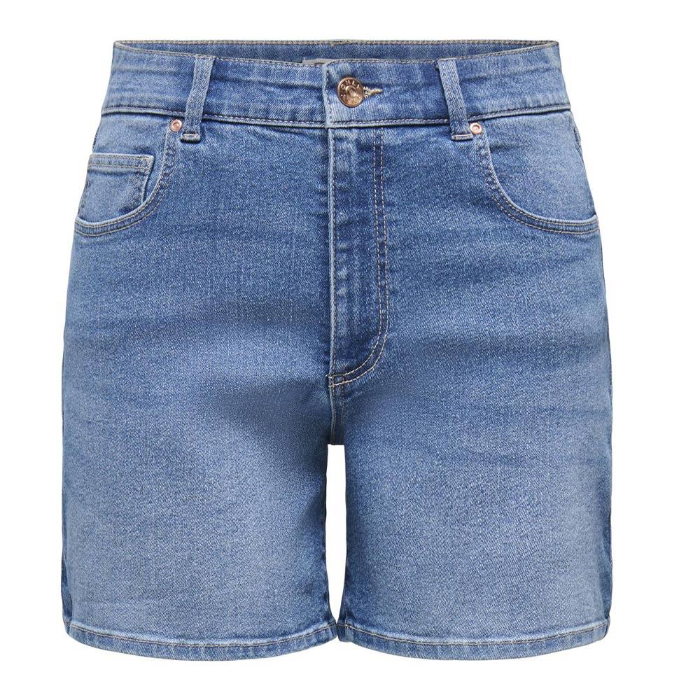 Short Bleu Femme Only Carrie pas cher