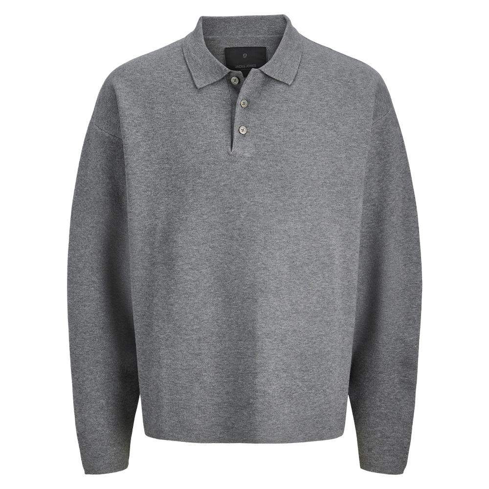 Pull Gris Homme Jack & Jones Bradfort pas cher