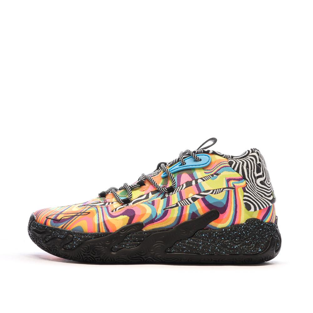 Chaussures de basket Noires/Multicolore Homme Puma Dexter's pas cher