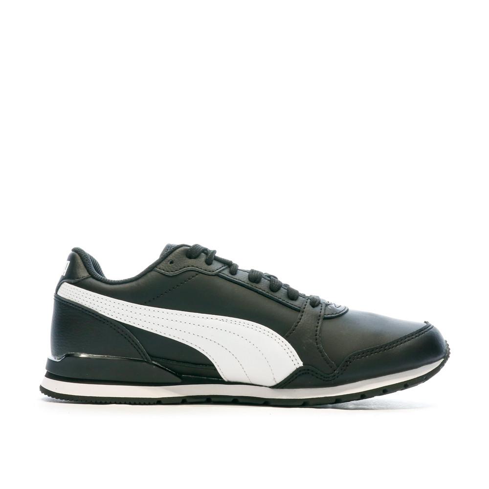 Baskets Noir/Blanc Homme Puma St Runner V3 vue 2