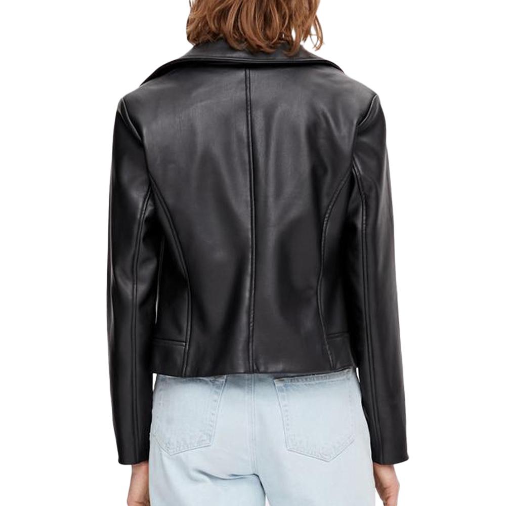 Veste Noire Femme Pieces Fioa vue 2