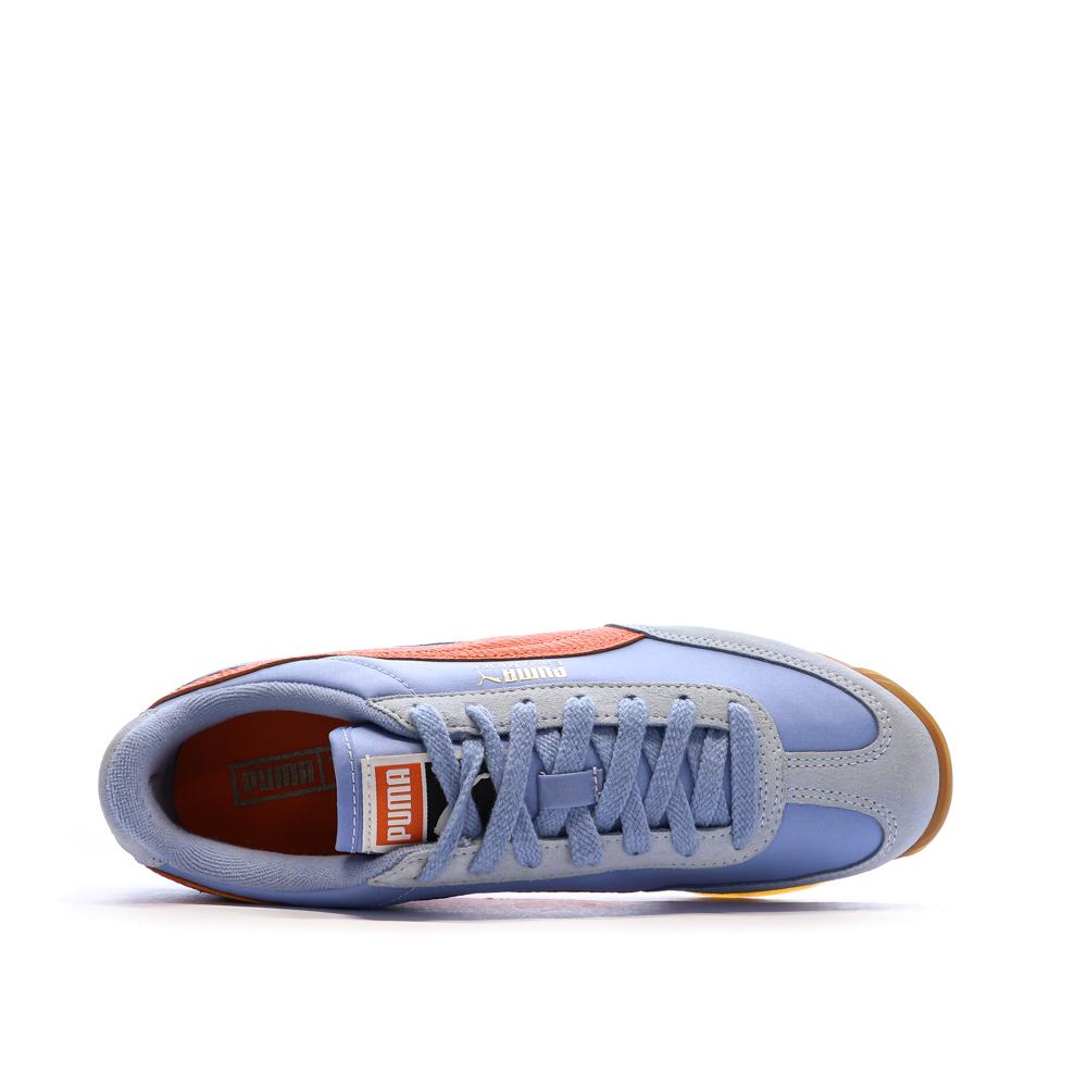 Baskets Bleu/Orange Mixte Puma Easy Rider Vintage vue 4
